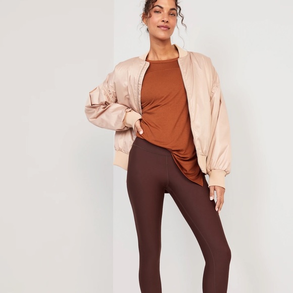 NWT OLD NAVY Oversized Boyfriend Tunic Sweatshirt Color: Umbria - - Picture 4 of 8